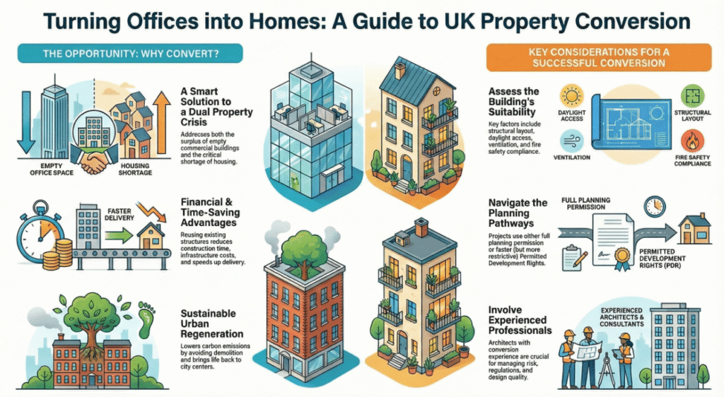 UK Office-to-Home Property Conversion Guide